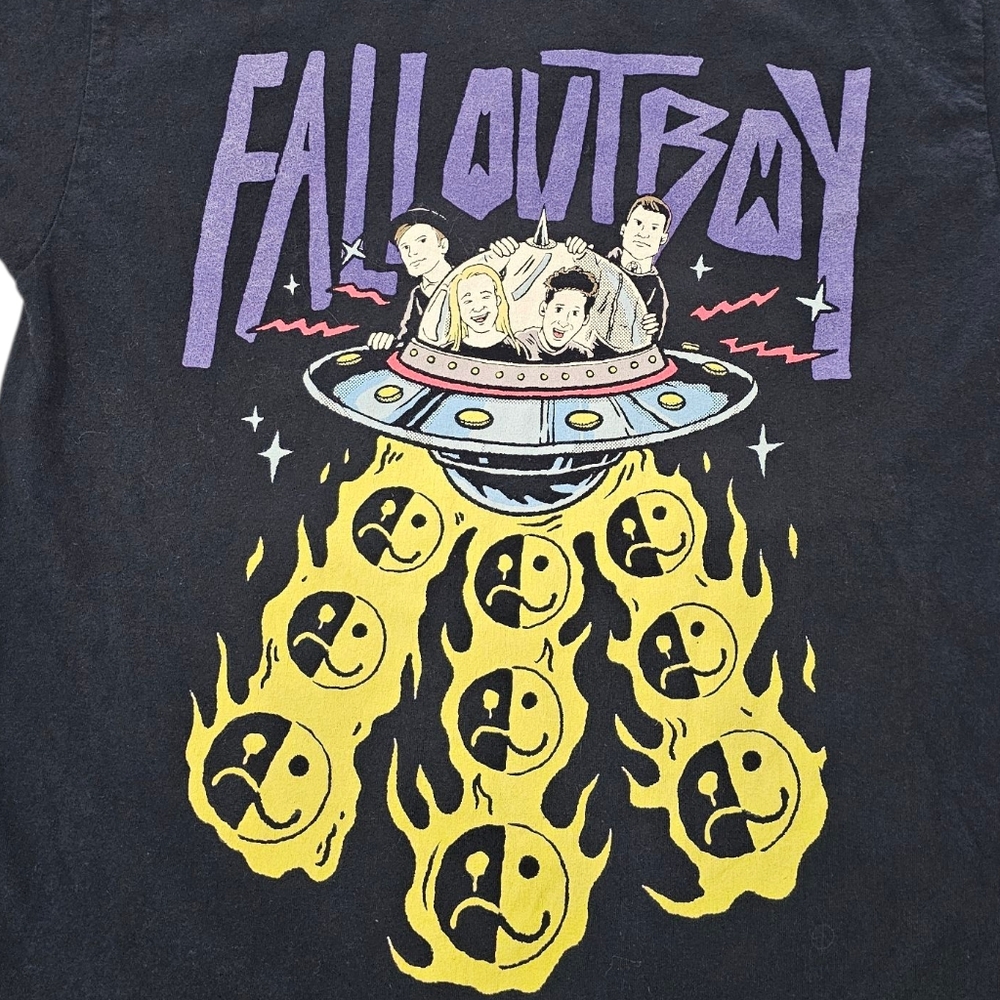 Fall Out Boy So Much For Tour Dust Graphic Tee L - Picture 2 of 4